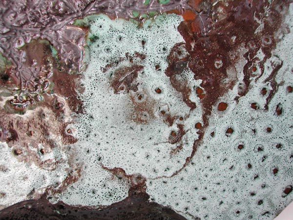 'Lady', detail, plate, red clay